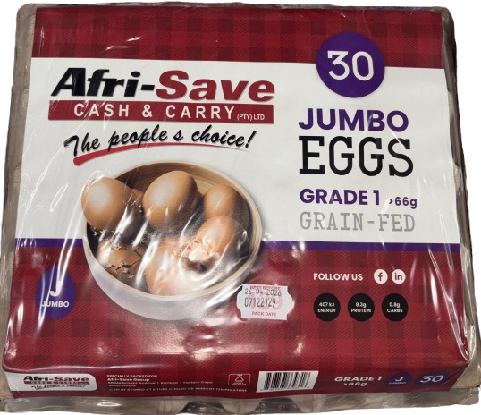 AFRI-SAVE EGGS JUMBO