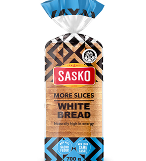 SASKO WHITE BREAD 700G