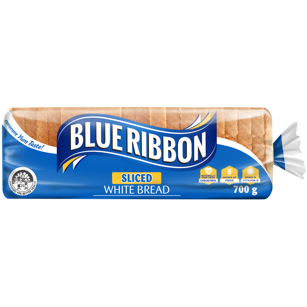 BLUE RIBBON BREAD WHITE SLICED