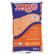 IMBO RED LENTILS (Units)
