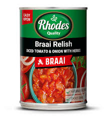 RHODES TOMATO BRAAI RELISH (Units)
