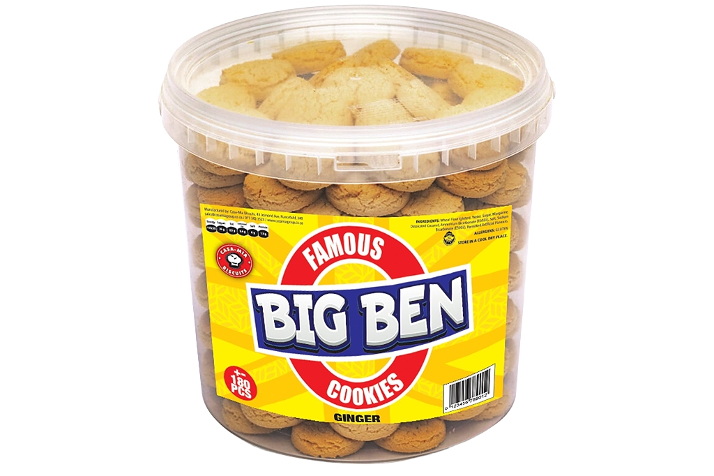 BIG BEN GINGER TUB 180 3KG