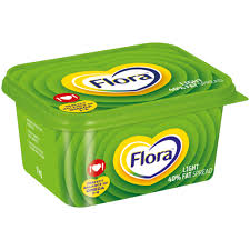 FLORA LITE FAT SPREAD TUB 40%