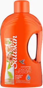 SATISKIN BUBBLE BATH PEACH