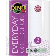 DINU EVERYDAY COLLECTION ROLLER TOWELS WHITE