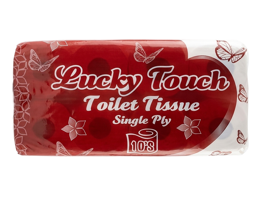 LUCKY TOUCH TOILET PAPER 1PLY