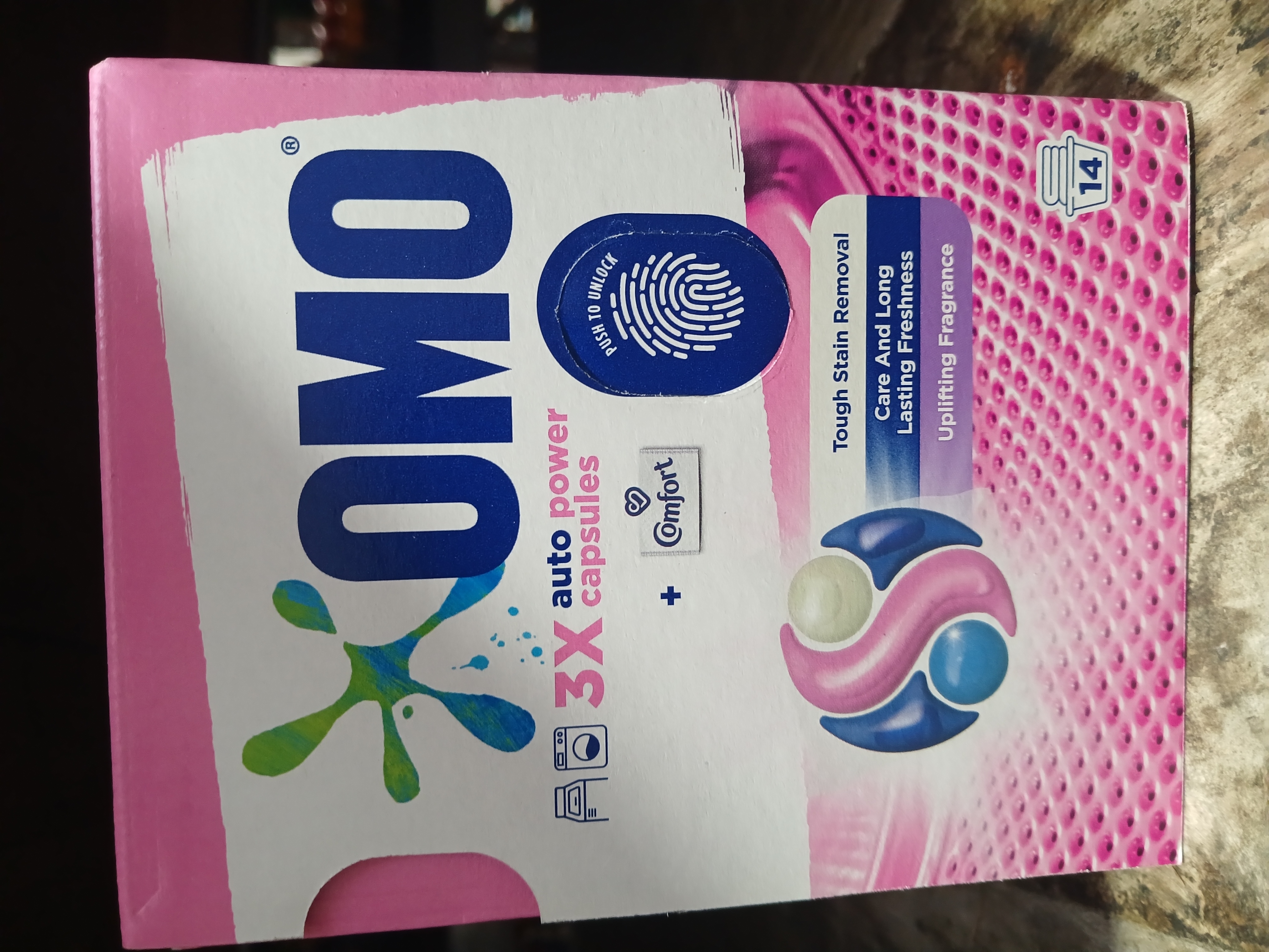 OMO AUTO CAPSULES TOUCH OF COMFORT (Units)