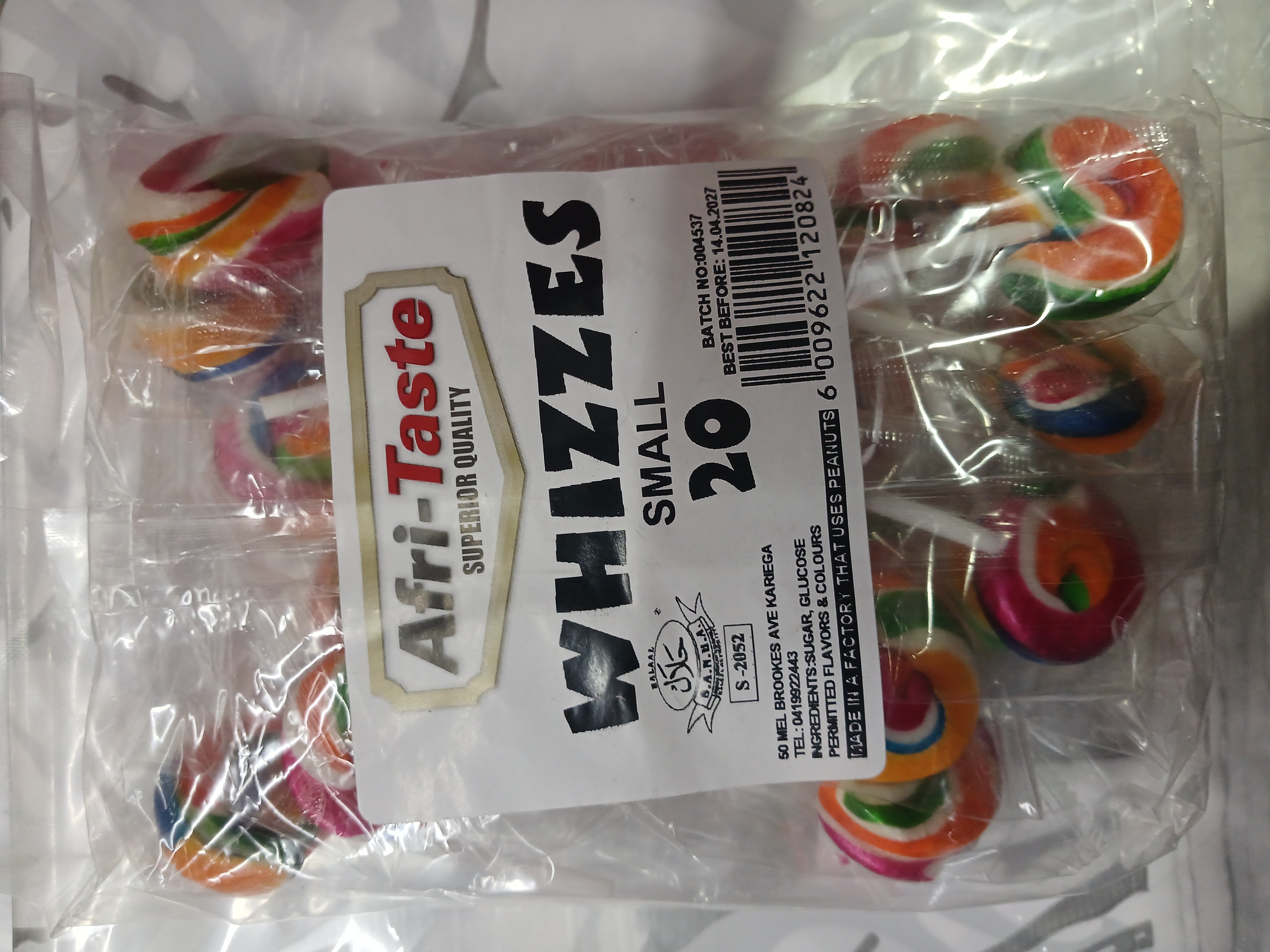 AFRI-TASTE WHIZZES SMALL