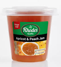 RHODES JAM APRICOT + PEACH