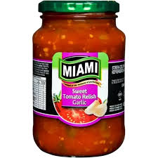MIAMI SWEET TOM GARLIC RELISH