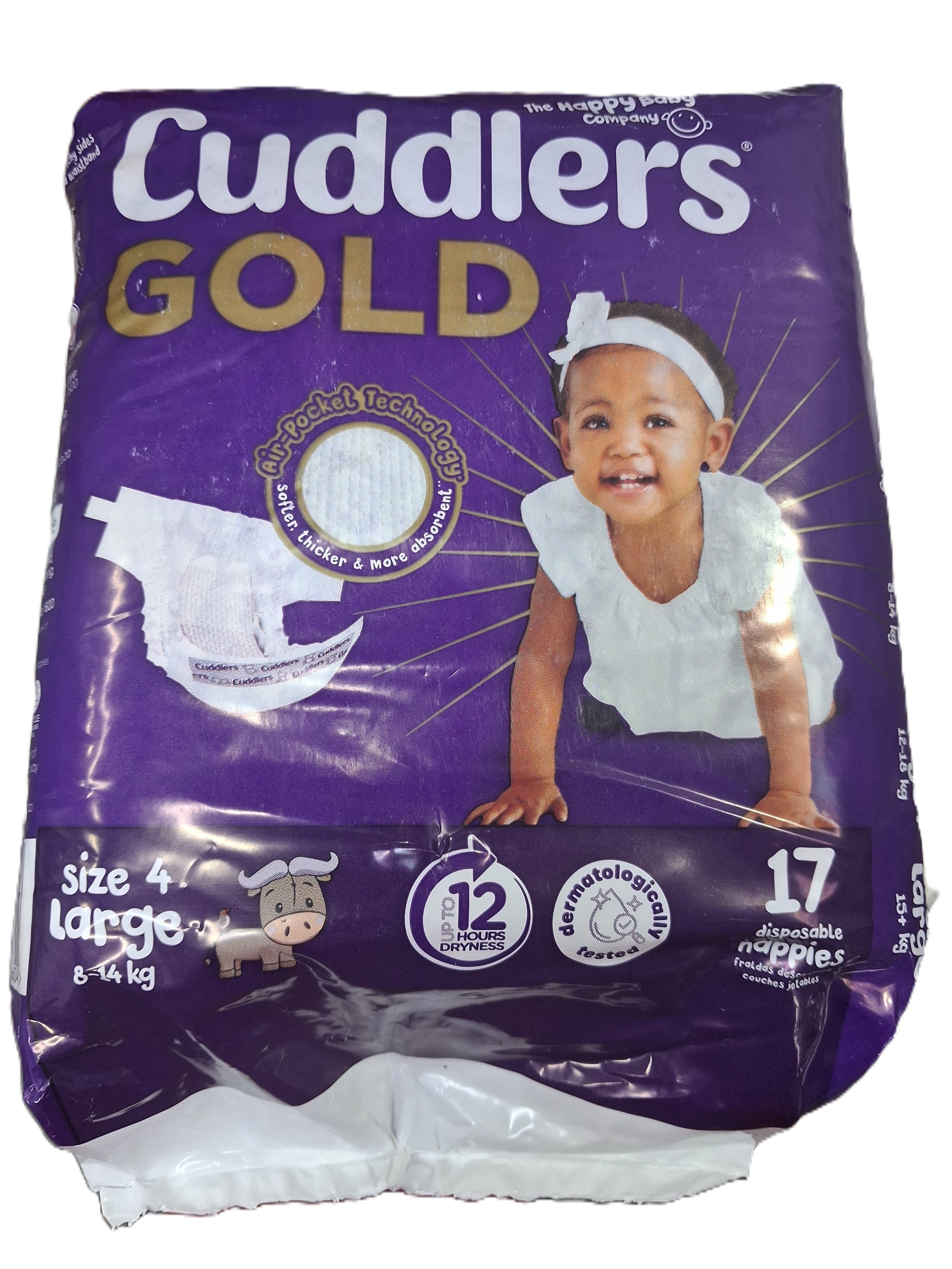 CUDDLERS GOLD LARGE CP S4