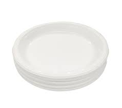 WHITE PLASTIC PLATES PPG
