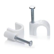 CABLE CLIPS SQUARE 7MM