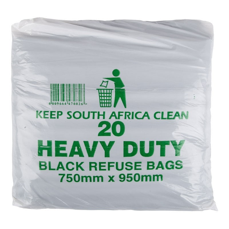 AFRI-SAVE HEAVY DUTY REFUSE BAG 38MIC
