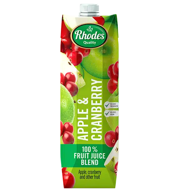 RHODES 100%APPLE&CRANBERRY (Units)
